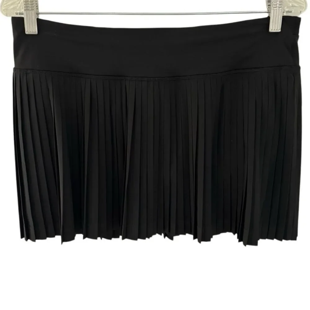 Lululemon Pleat To Street Skirt II Black Size 8